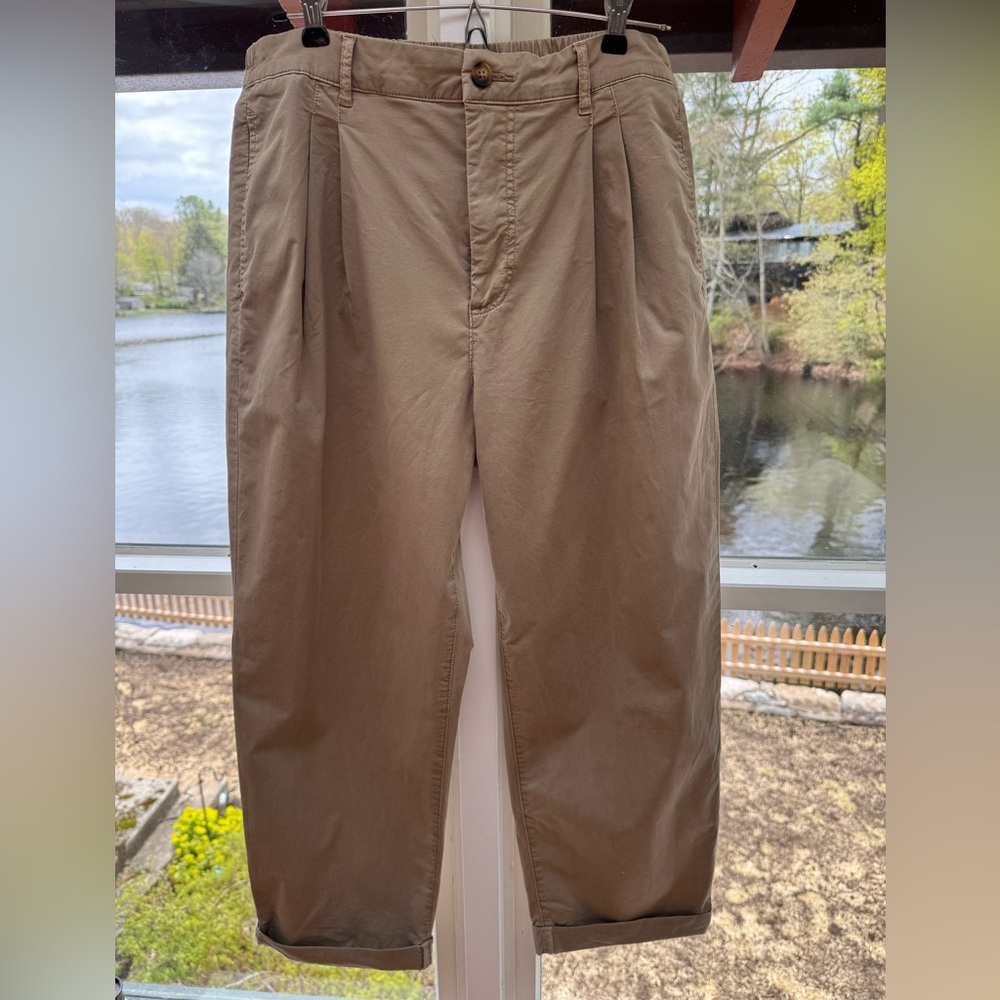 Pistola Cuffed and Pleated Khakis Size 29